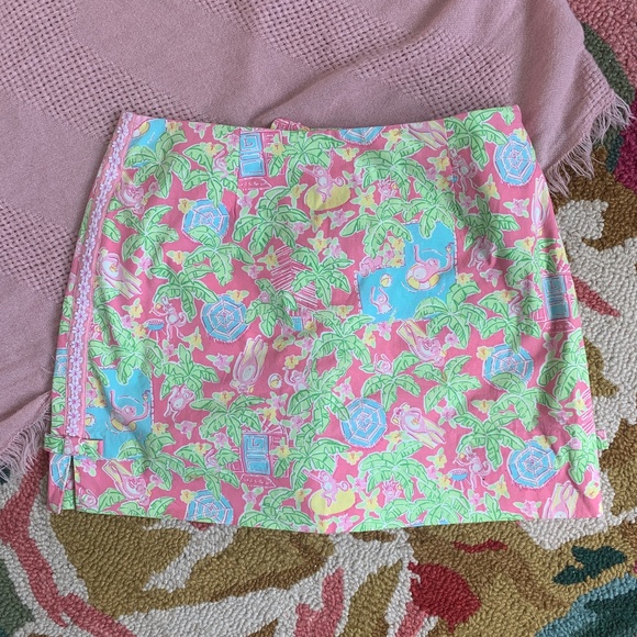 Lilly Pulitzer Dresses & Skirts - 3/$20 Sale Lilly Pulitzer Monkey Print Skort
